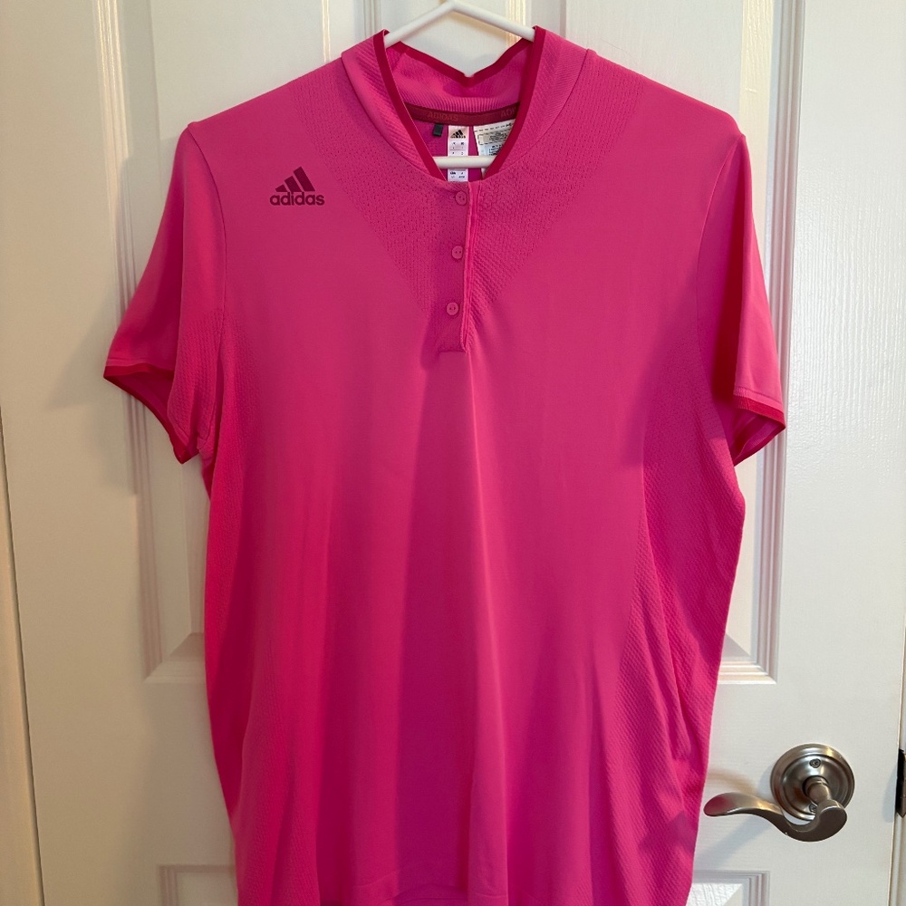 GOLF SHIRT - ADIDAS🩷